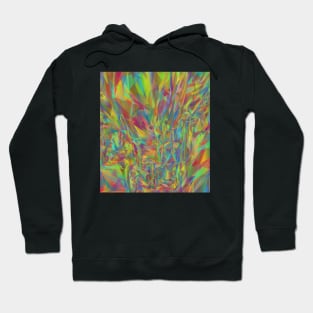 Abstract Geometric Line Pattern Hoodie